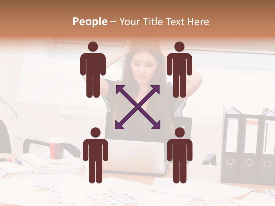 Writing Employee Employment PowerPoint Template