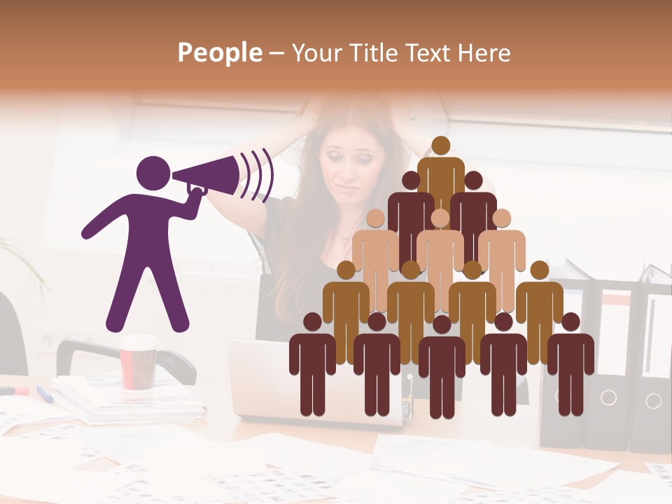 Writing Employee Employment PowerPoint Template