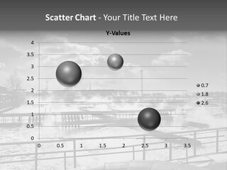 A Black And White Photo Of A Factory With Steam Coming Out Of It PowerPoint Template