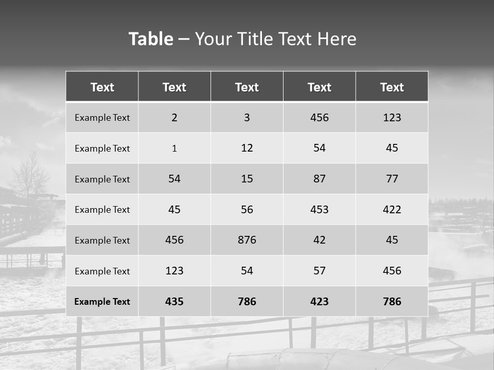 A Black And White Photo Of A Factory With Steam Coming Out Of It PowerPoint Template