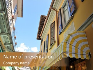 Como Urban Traditional PowerPoint Template