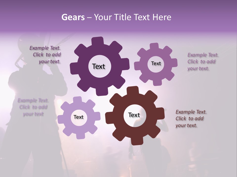 Treat Topped Glasses PowerPoint Template