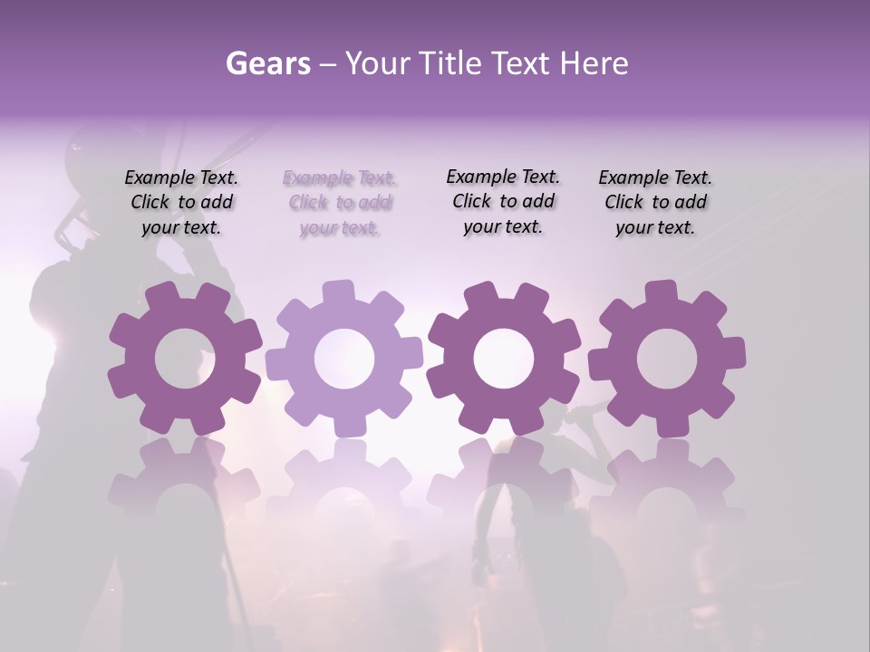Treat Topped Glasses PowerPoint Template