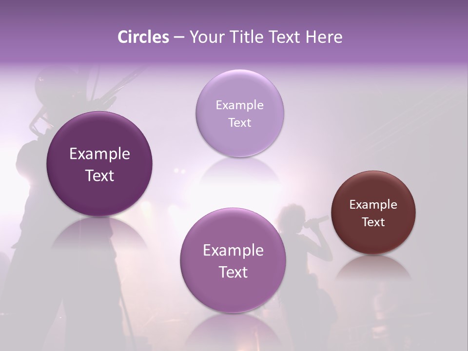 Treat Topped Glasses PowerPoint Template