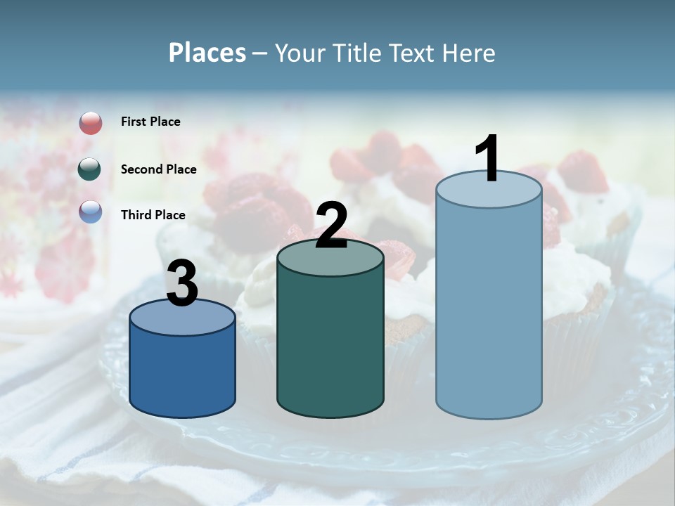 Treat Topped Glasses PowerPoint Template