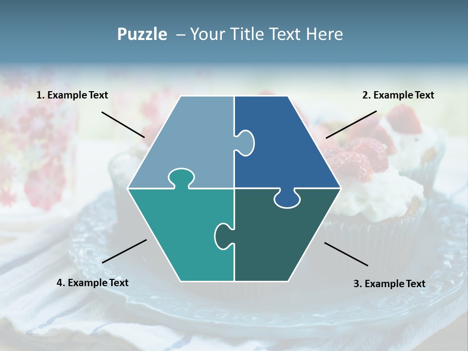 Treat Topped Glasses PowerPoint Template