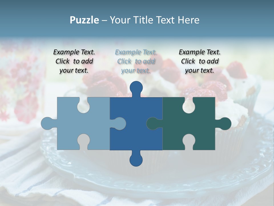 Treat Topped Glasses PowerPoint Template