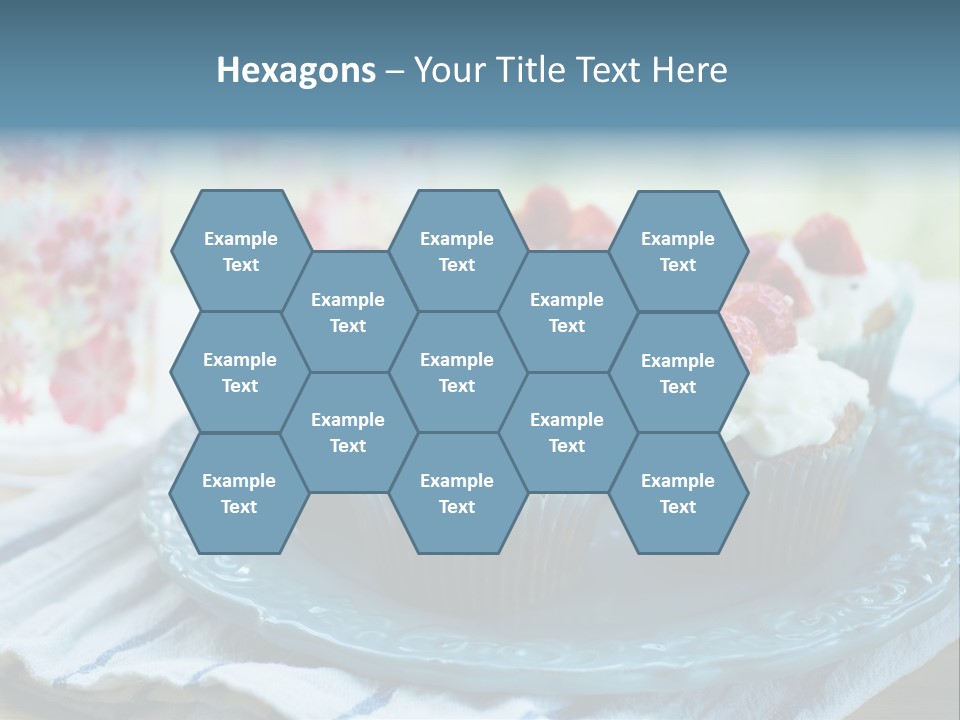 Treat Topped Glasses PowerPoint Template