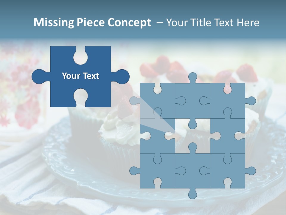 Treat Topped Glasses PowerPoint Template