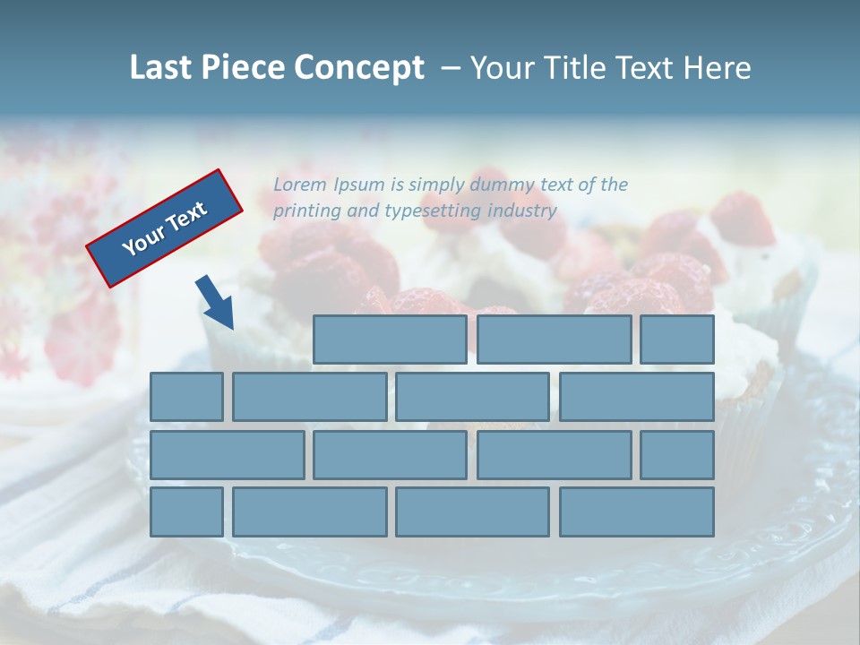 Treat Topped Glasses PowerPoint Template