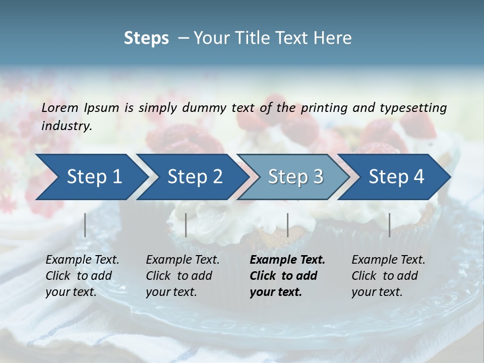 Treat Topped Glasses PowerPoint Template