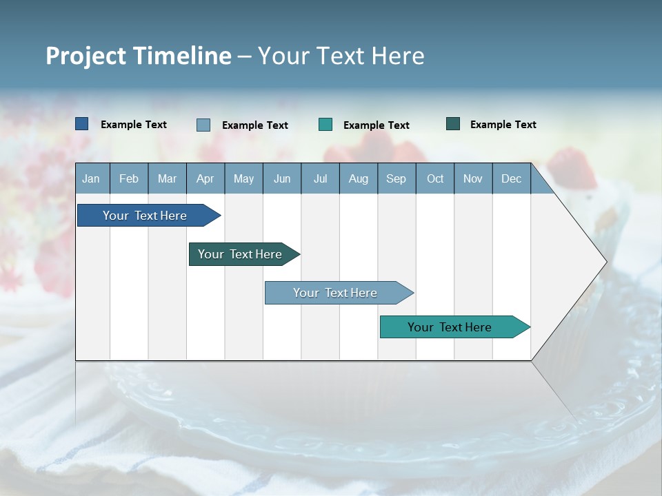 Treat Topped Glasses PowerPoint Template