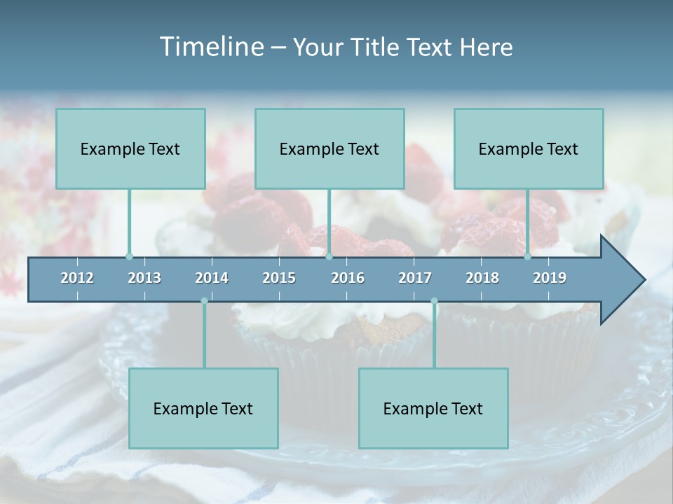 Treat Topped Glasses PowerPoint Template