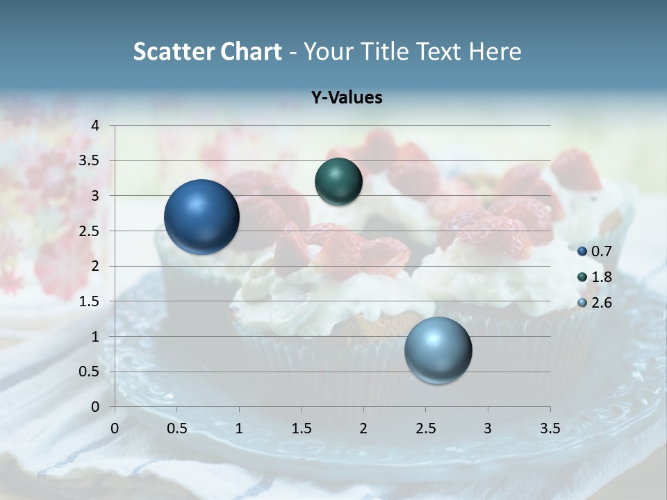 Treat Topped Glasses PowerPoint Template