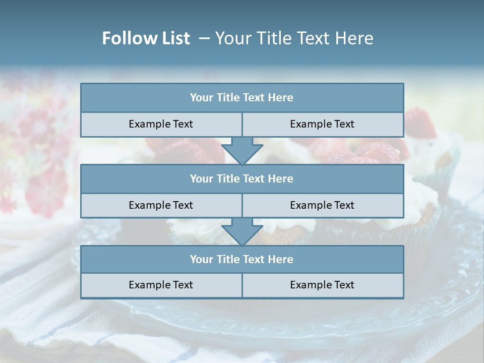 Treat Topped Glasses PowerPoint Template