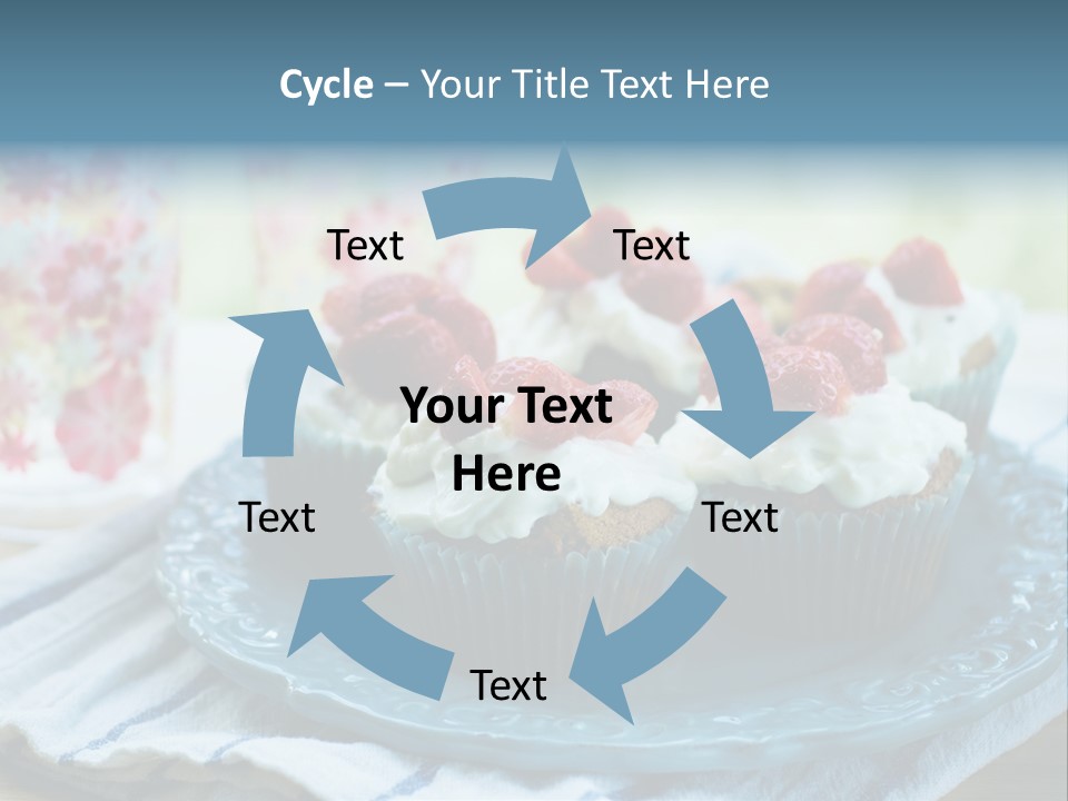 Treat Topped Glasses PowerPoint Template