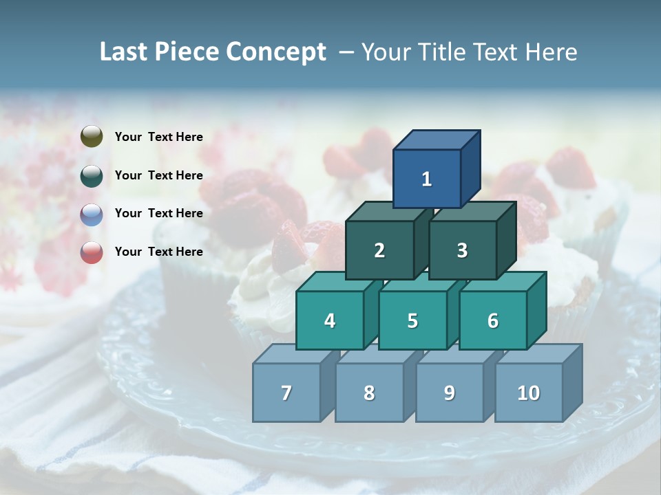 Treat Topped Glasses PowerPoint Template