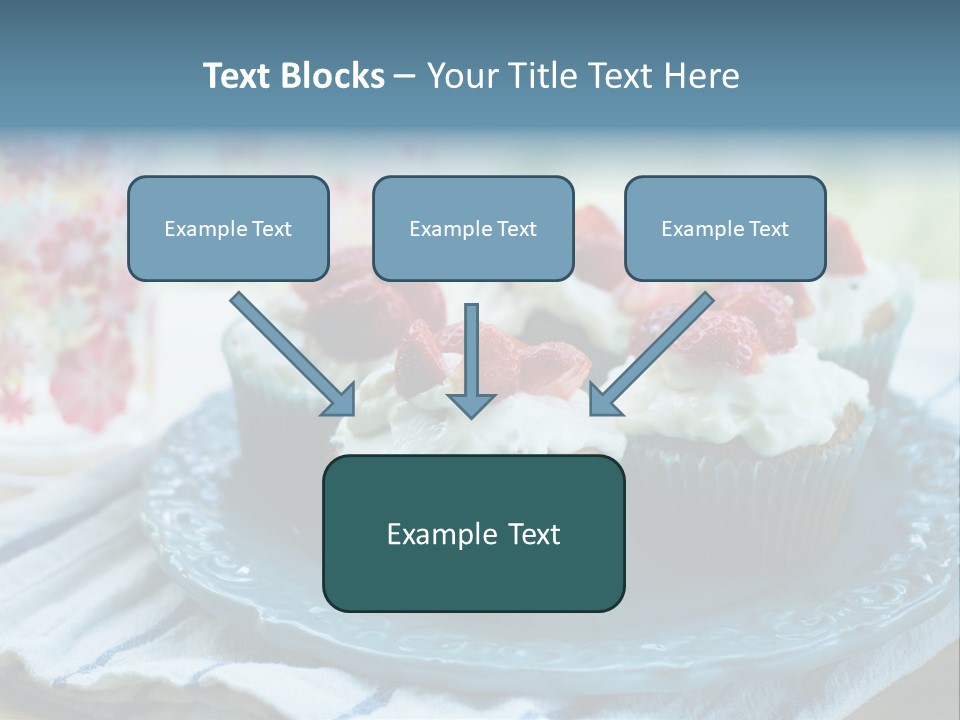 Treat Topped Glasses PowerPoint Template