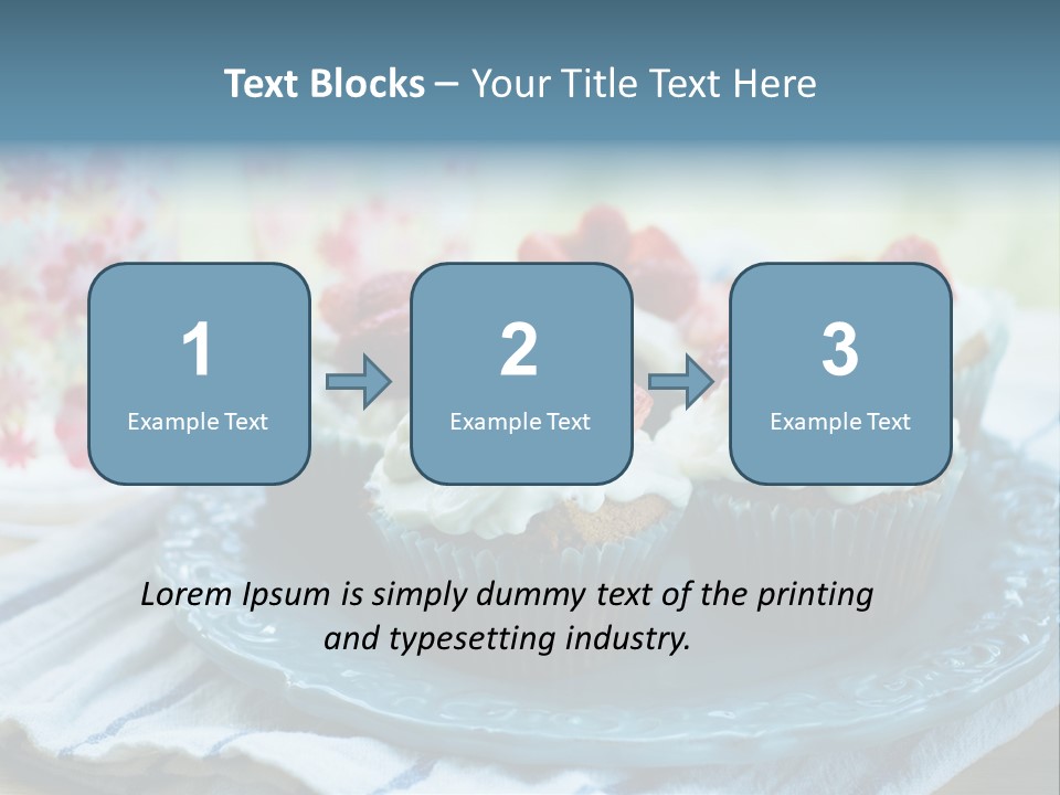 Treat Topped Glasses PowerPoint Template