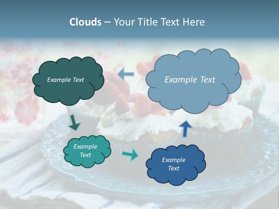 Treat Topped Glasses PowerPoint Template