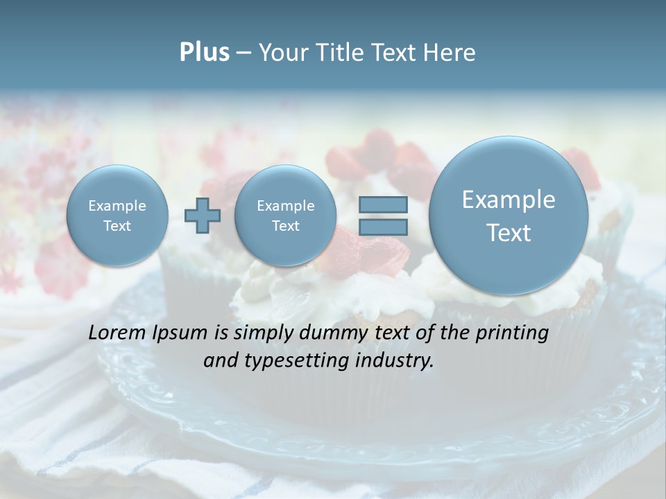 Treat Topped Glasses PowerPoint Template