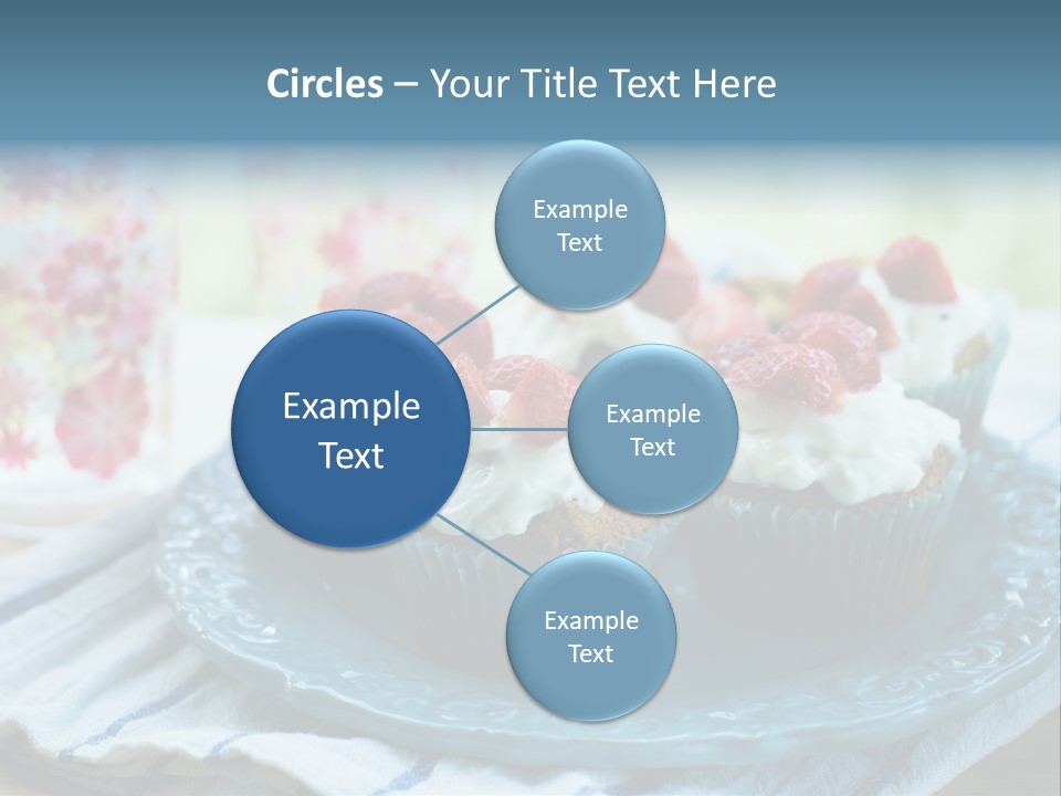 Treat Topped Glasses PowerPoint Template