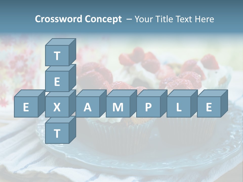 Treat Topped Glasses PowerPoint Template