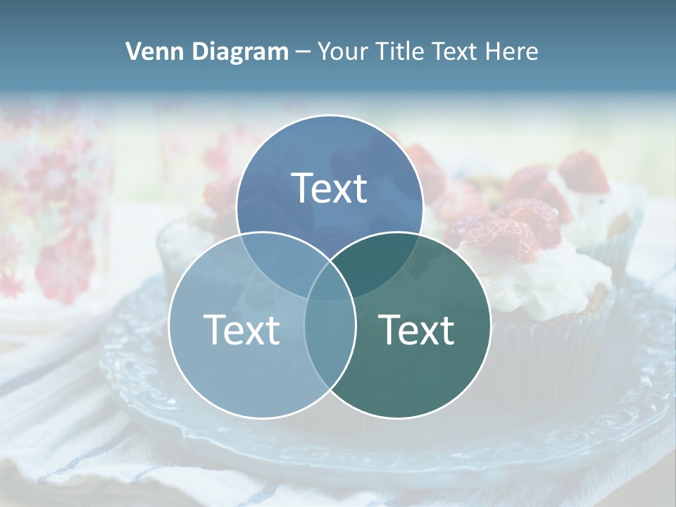Treat Topped Glasses PowerPoint Template