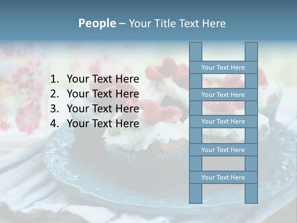 Treat Topped Glasses PowerPoint Template