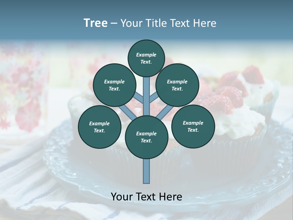 Treat Topped Glasses PowerPoint Template