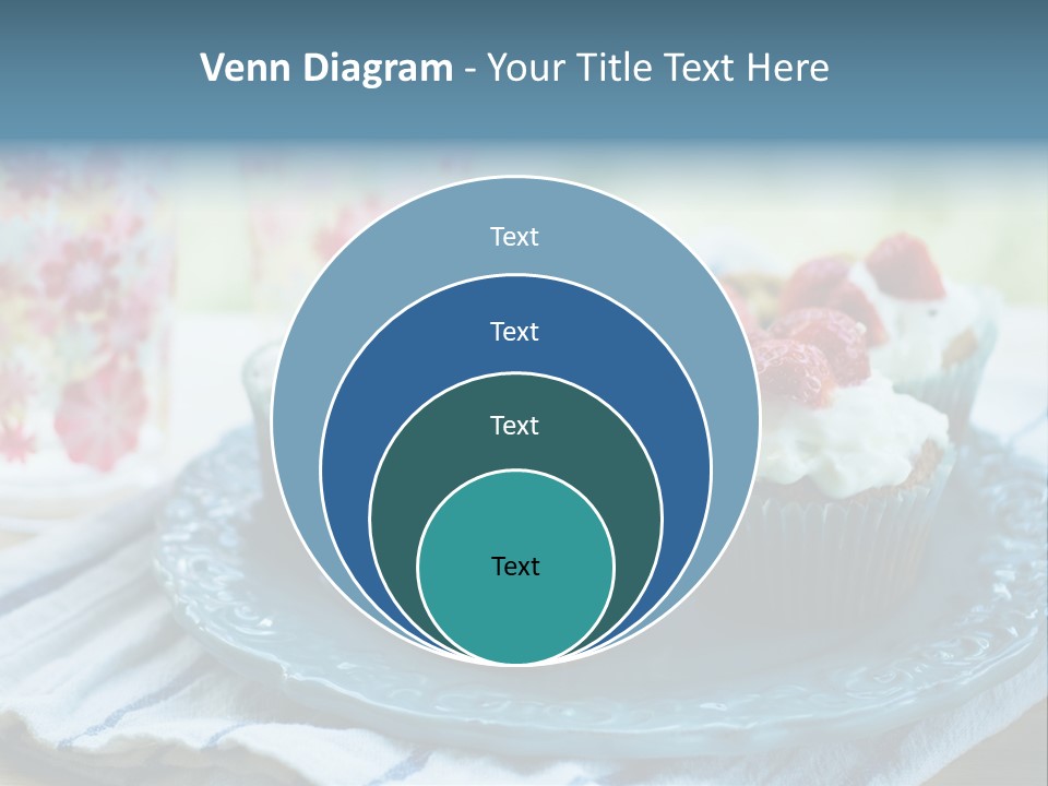 Treat Topped Glasses PowerPoint Template