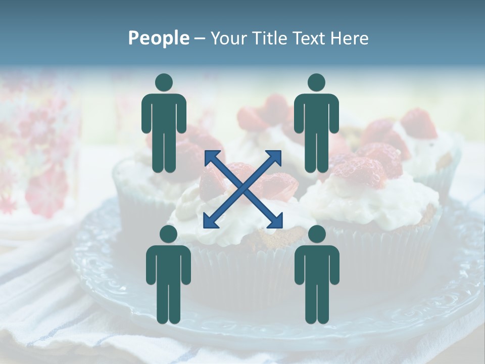 Treat Topped Glasses PowerPoint Template