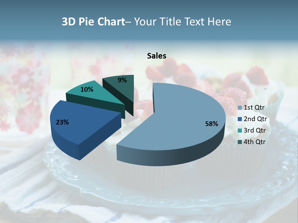 Treat Topped Glasses PowerPoint Template