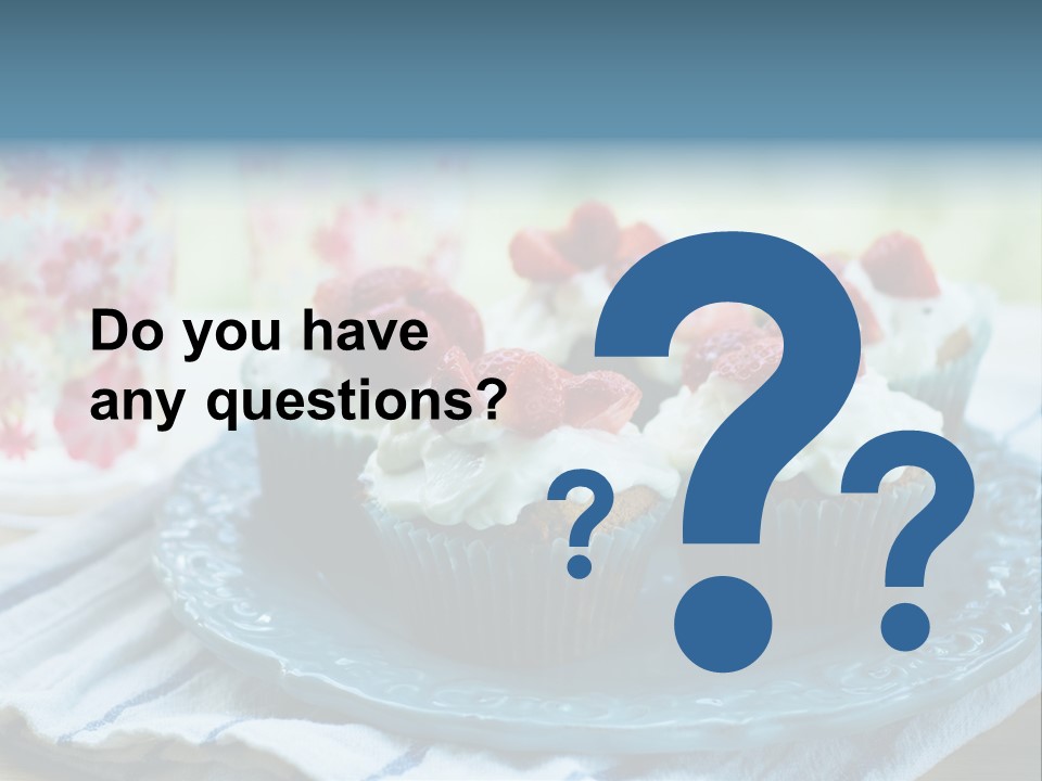 Treat Topped Glasses PowerPoint Template