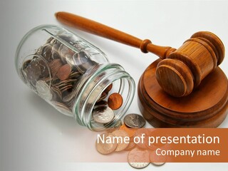 Change Penalty Auction PowerPoint Template