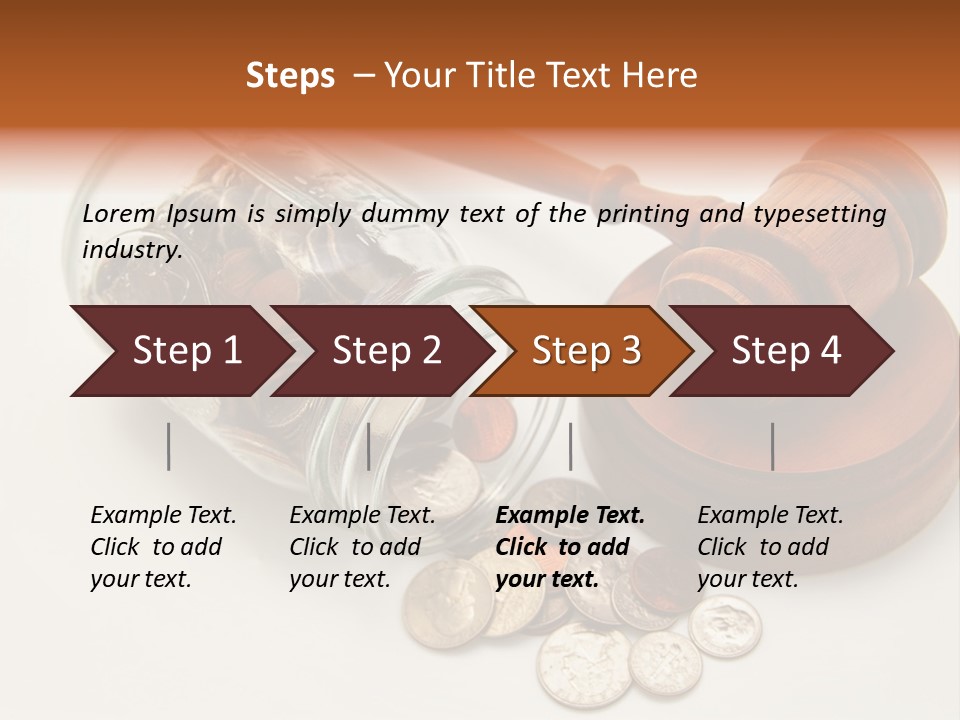 Change Penalty Auction PowerPoint Template