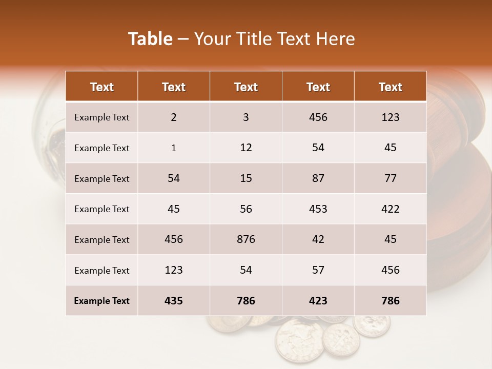 Change Penalty Auction PowerPoint Template