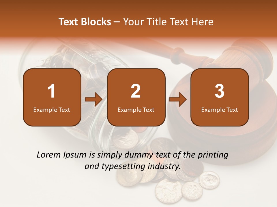 Change Penalty Auction PowerPoint Template