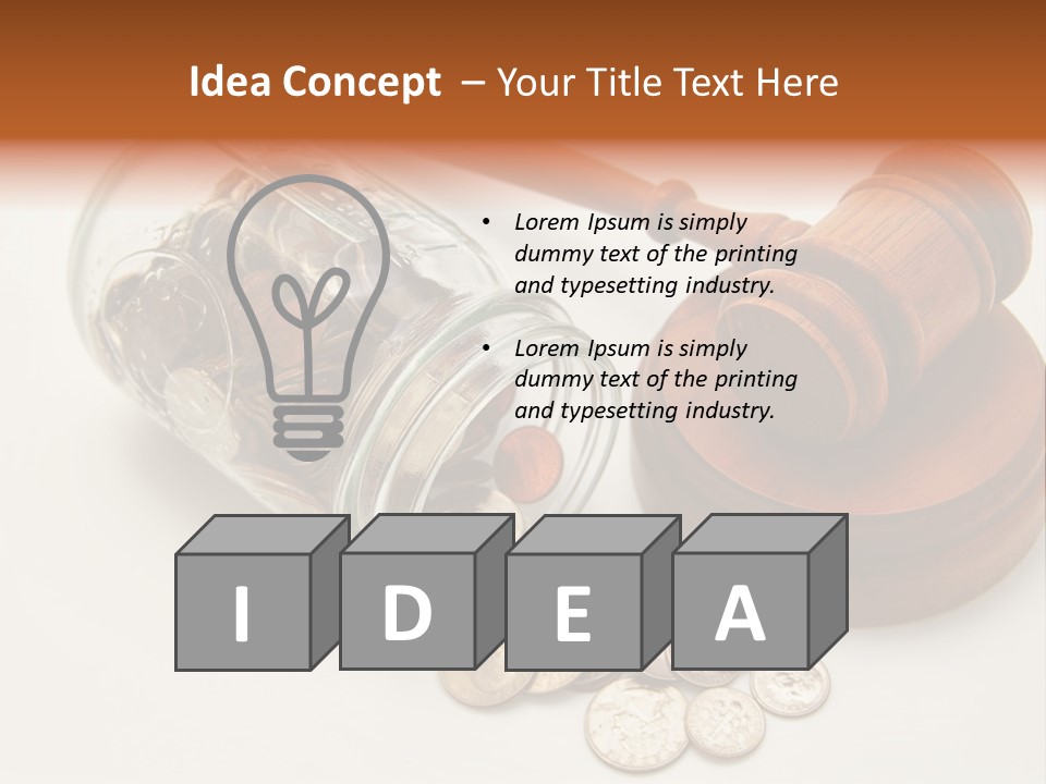 Change Penalty Auction PowerPoint Template