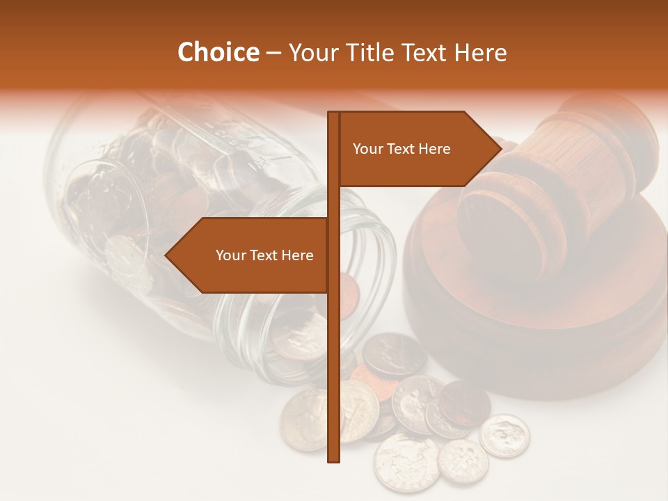 Change Penalty Auction PowerPoint Template