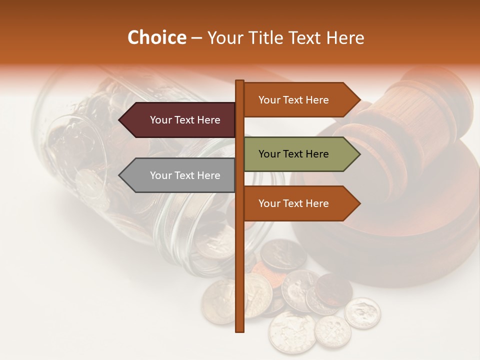 Change Penalty Auction PowerPoint Template