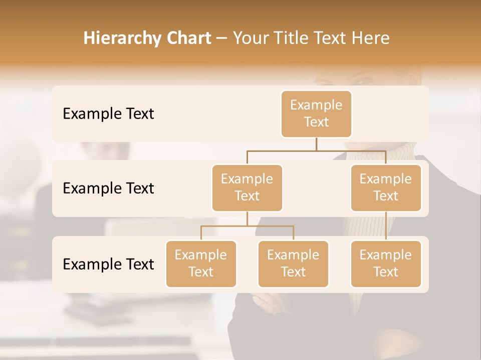 Young Caucasian Manager PowerPoint Template