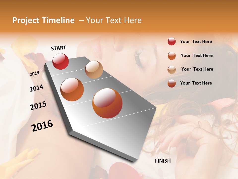Sleep Yellow Romance PowerPoint Template