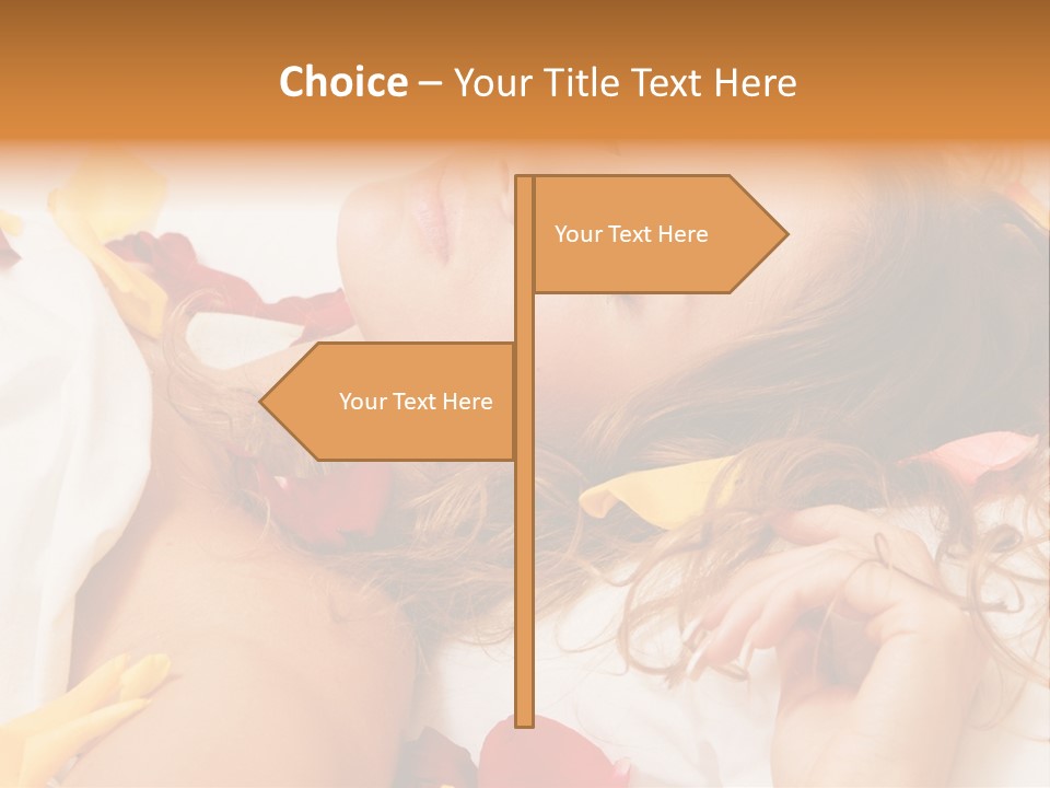 Sleep Yellow Romance PowerPoint Template