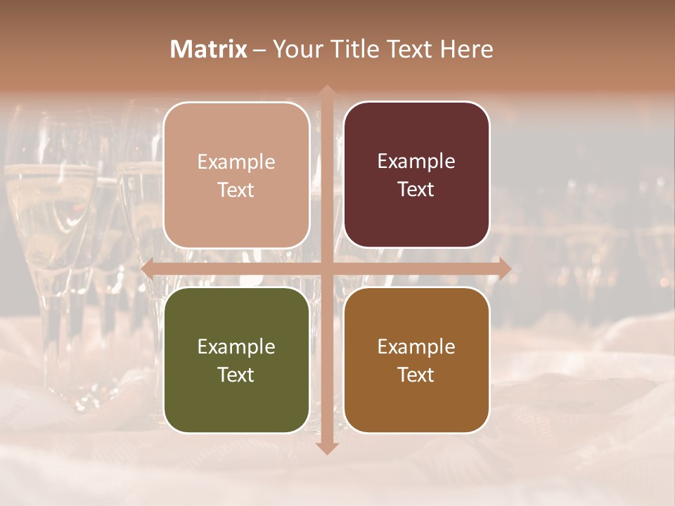 Table Family Bridegroom PowerPoint Template