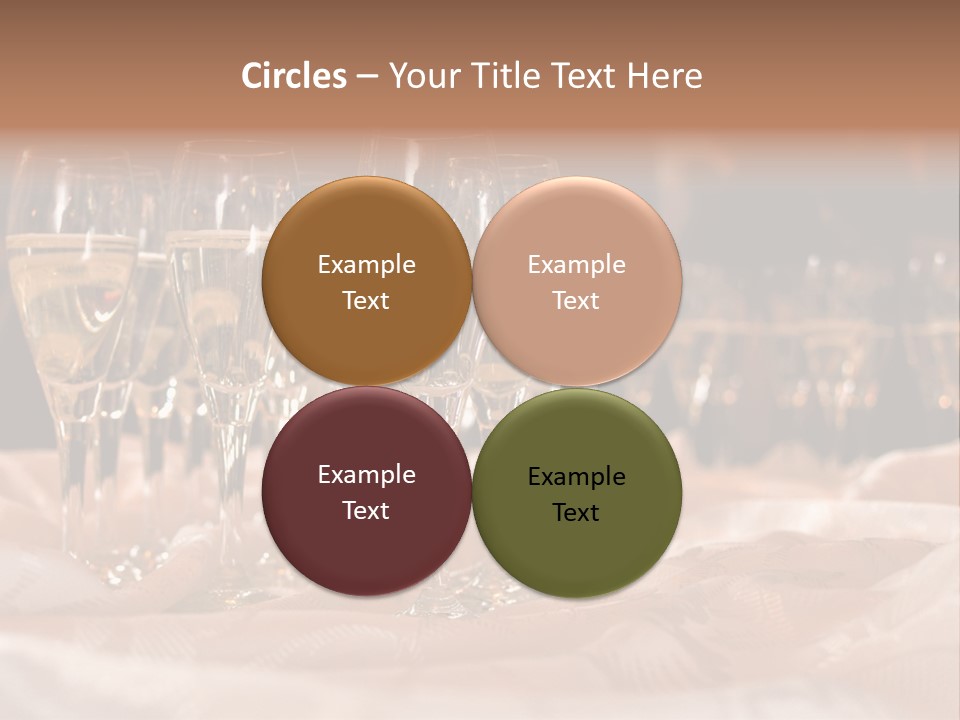 Table Family Bridegroom PowerPoint Template