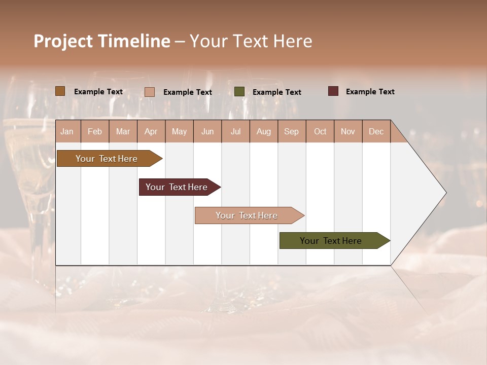 Table Family Bridegroom PowerPoint Template