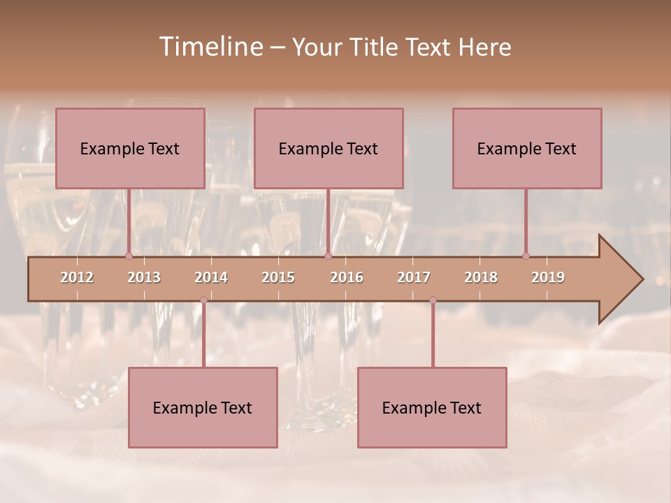 Table Family Bridegroom PowerPoint Template