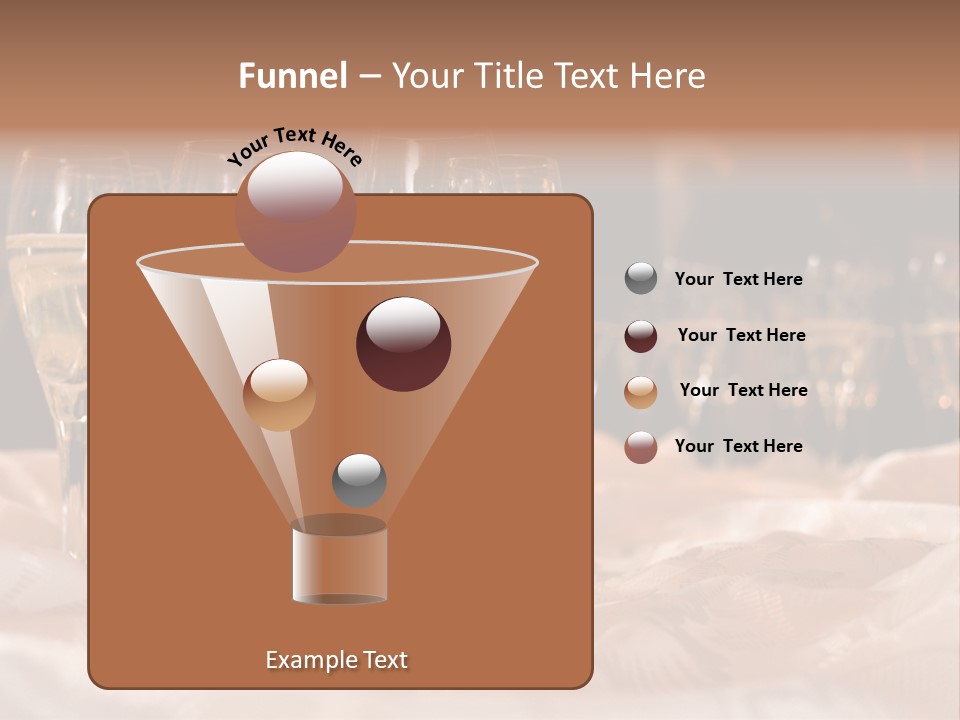 Table Family Bridegroom PowerPoint Template