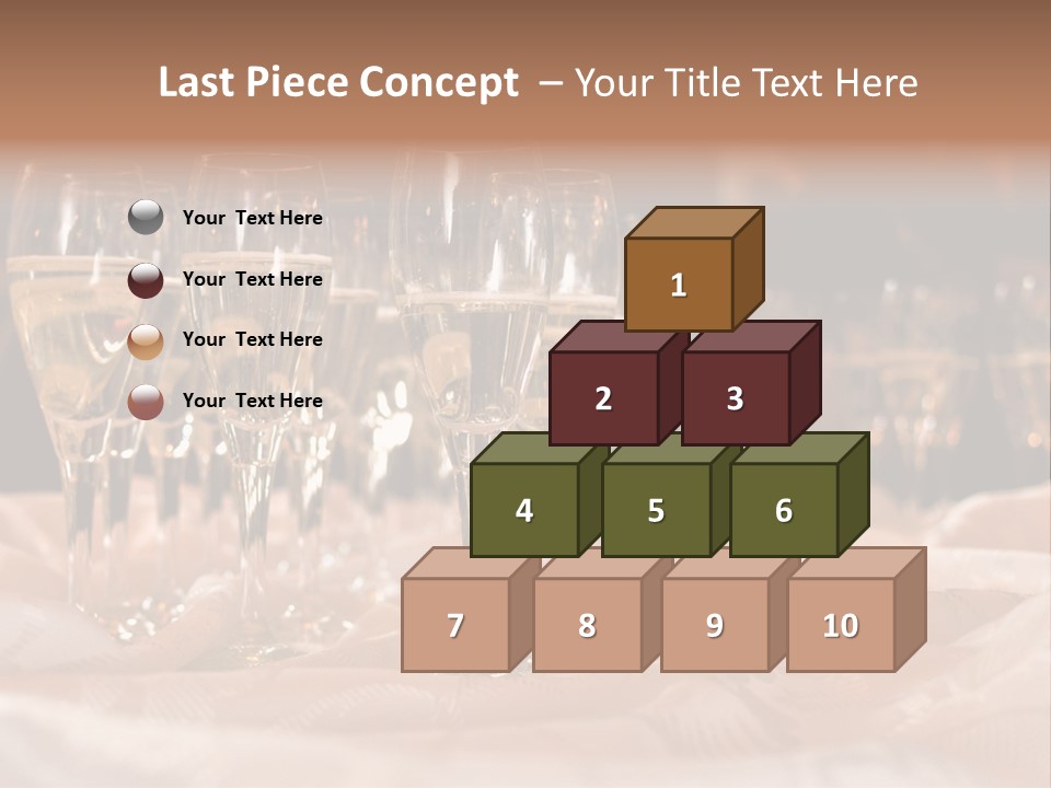 Table Family Bridegroom PowerPoint Template